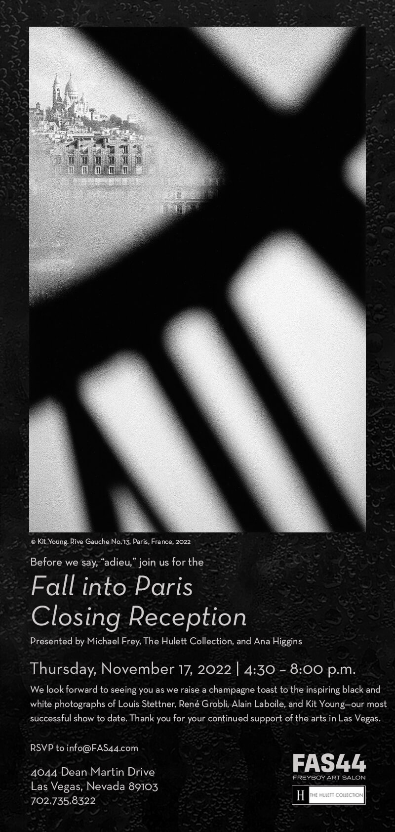 Featured Exhibition - Fall Into Paris - Closing Reception