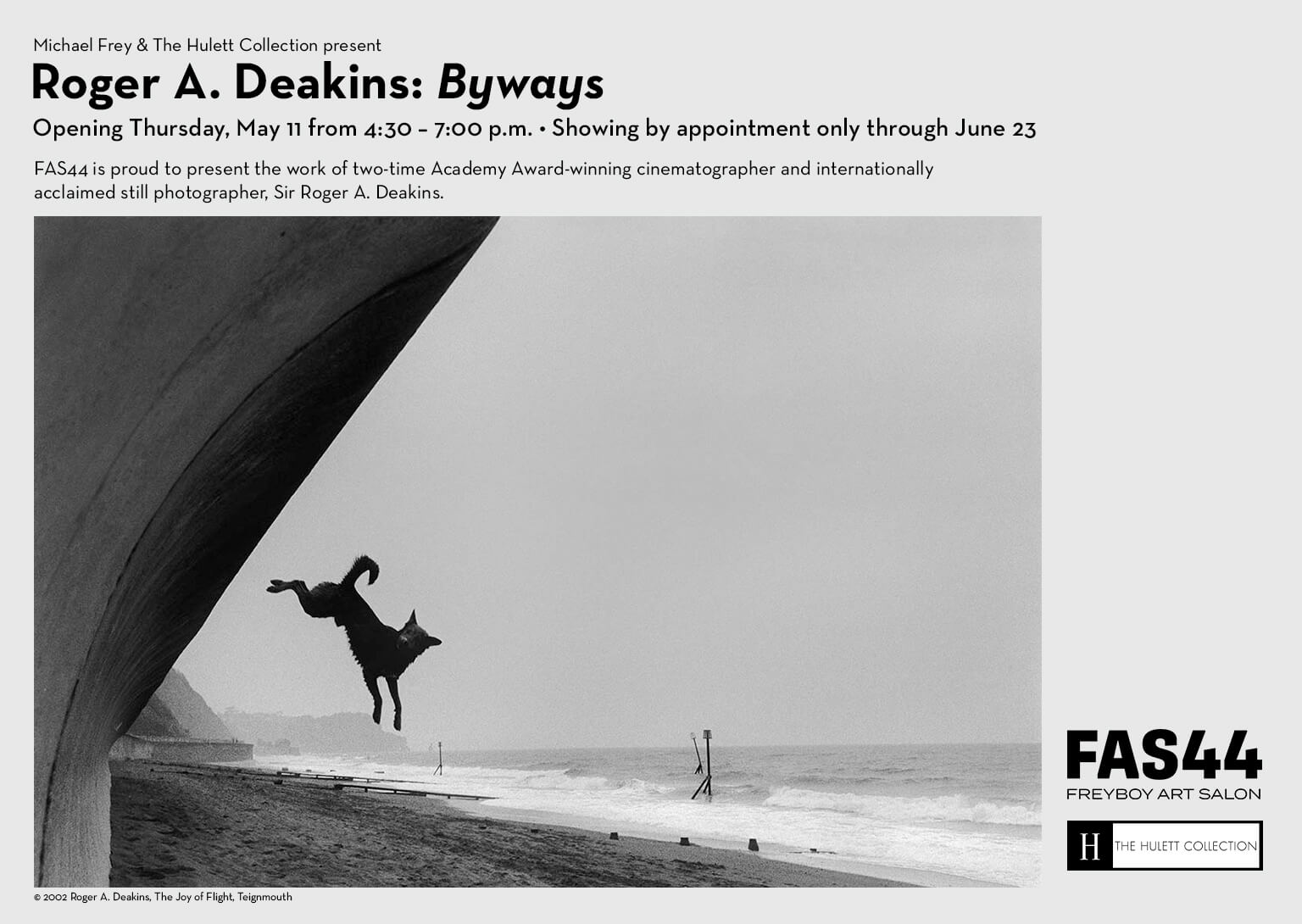 Exhibition - Roger A Deakins: Byway Photo Collection